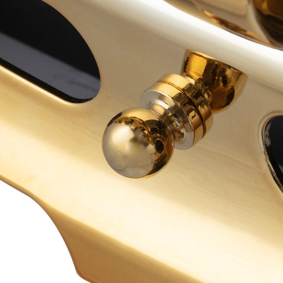 Warmlite 2KW Electric Fire Brass