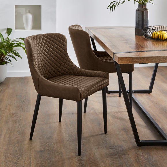 Set of 2 Montreal Dining Chairs, Faux Leather, product image 13