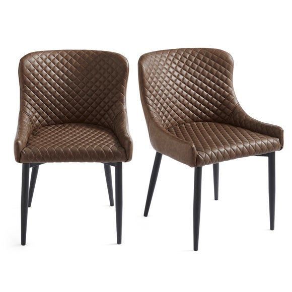 Set of 2 Montreal Dining Chairs, Faux Leather, product image 15