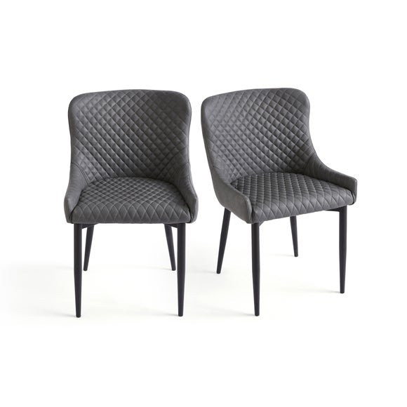 Set of 2 Montreal Dining Chairs, Faux Leather, product image 24