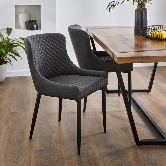 Set of 2 Montreal Dining Chairs, Faux Leather, product image 29