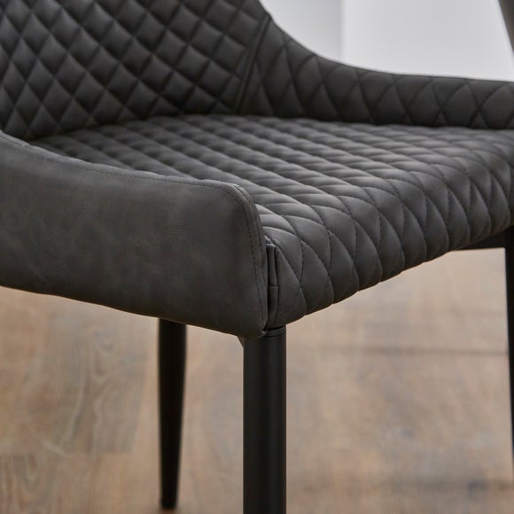 Set of 2 Montreal Dining Chairs, Faux Leather, product image 30