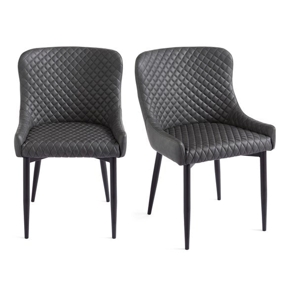 Set of 2 Montreal Dining Chairs, Faux Leather, product image 31