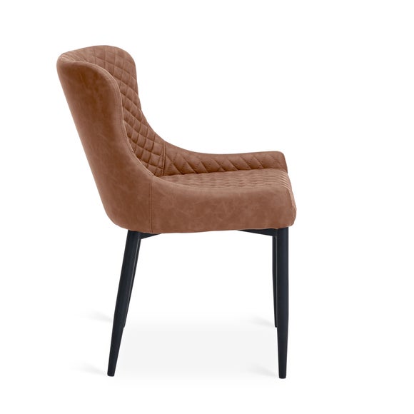 Set of 2 Montreal Dining Chairs, Faux Leather, product image 4