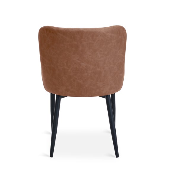 Set of 2 Montreal Dining Chairs, Faux Leather, product image 6
