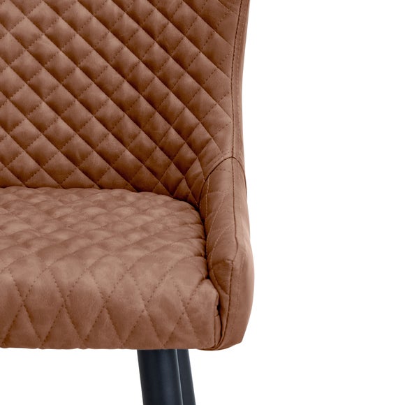 Set of 2 Montreal Dining Chairs, Faux Leather, product image 7