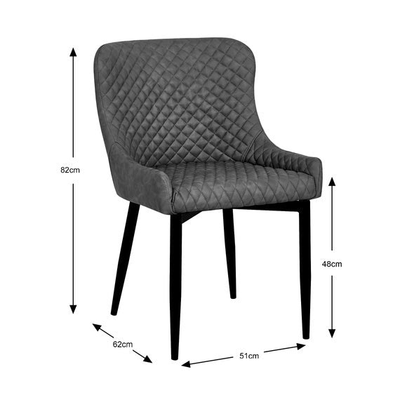 Set of 2 Montreal Dining Chairs, Faux Leather, product image 11