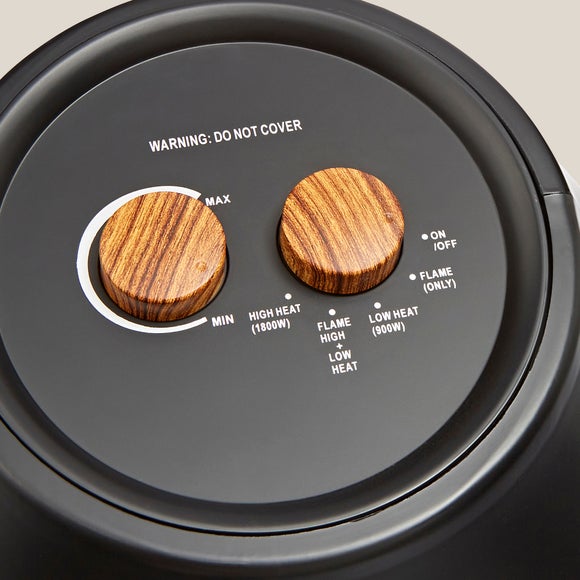 1800W Chiminea Style Flame Effect Heater