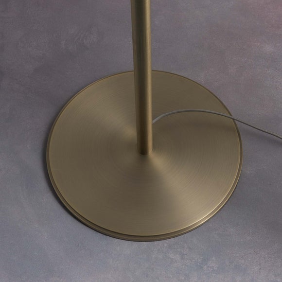 Vogue Balaton Green Velvet Floor Lamp
