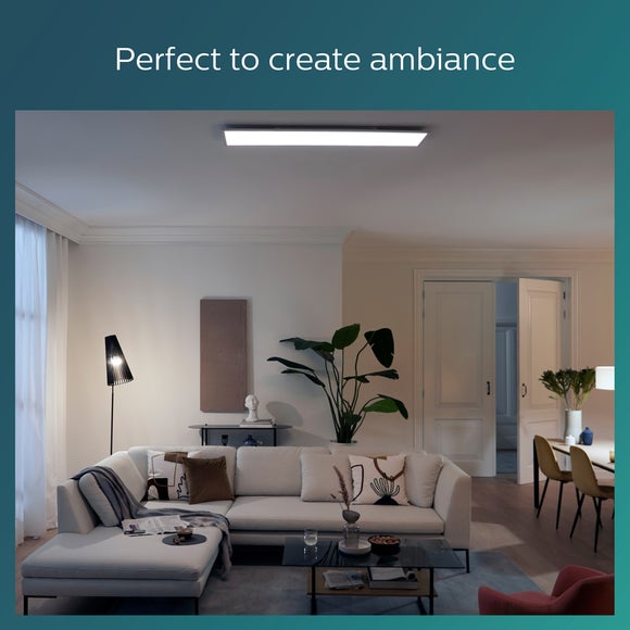 Philips Cool White Panel Integrated LED Flush Ceiling Light