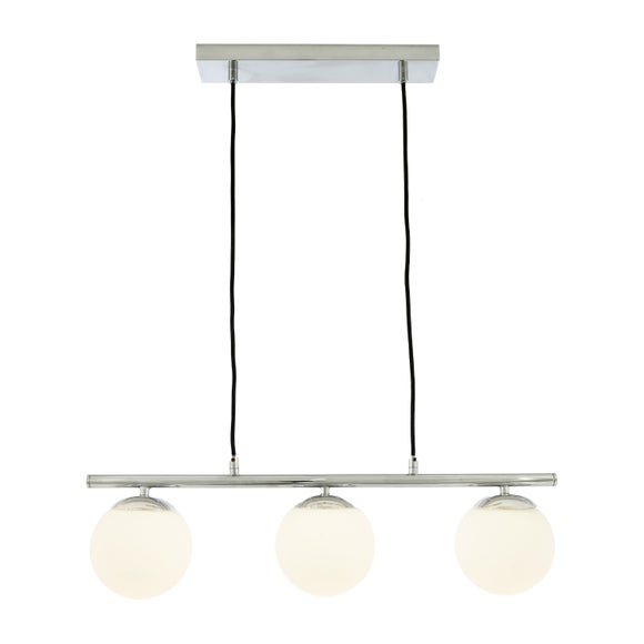 Asterope Metal 3 Light Diner Ceiling Light