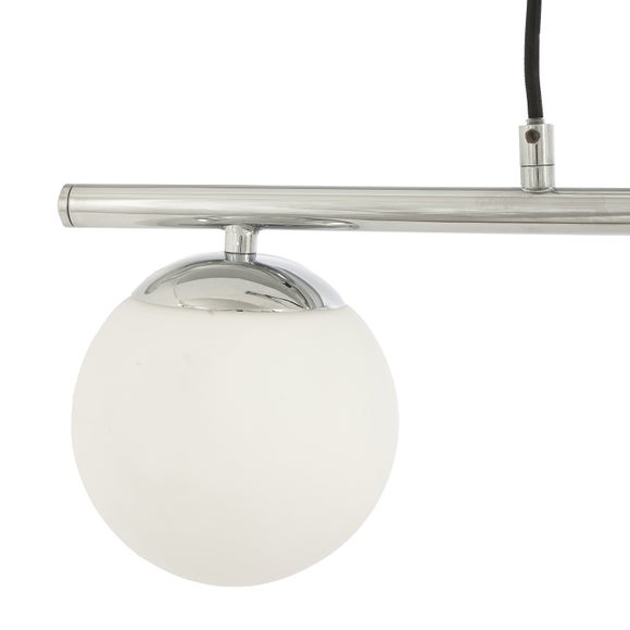 Asterope Metal 3 Light Diner Ceiling Light