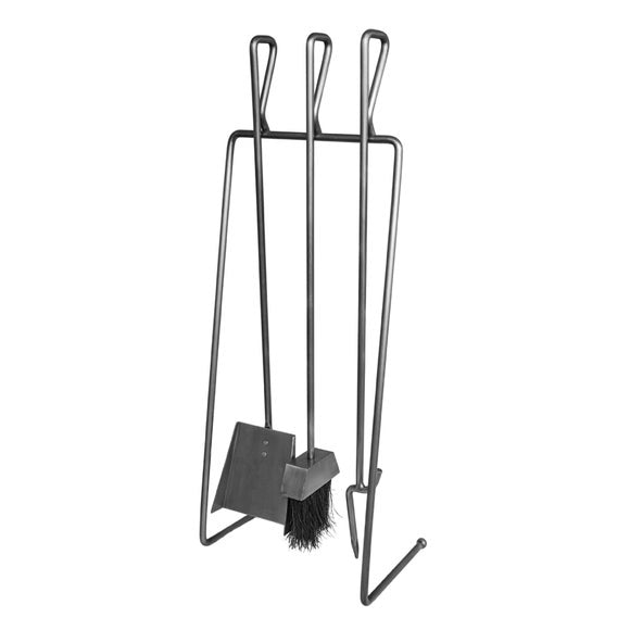 Pewter Linear Companion Set