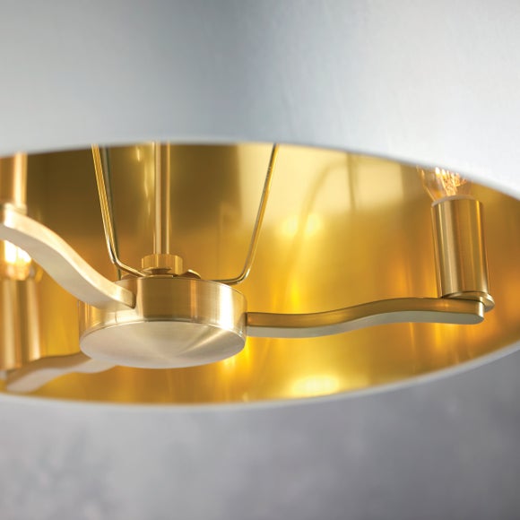 Vogue Elijah Traditional 3 Light Pendant Light, product image 14