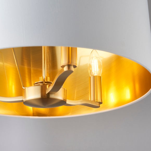 Vogue Elijah Traditional 3 Light Pendant Light, product image 16