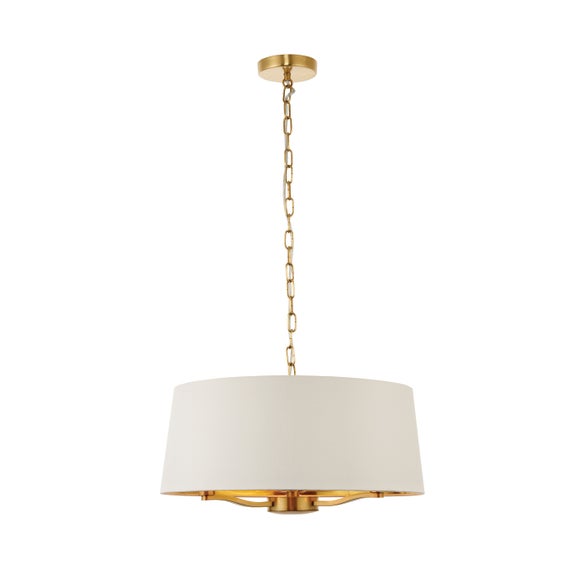 Vogue Elijah Traditional 3 Light Pendant Light, product image 17
