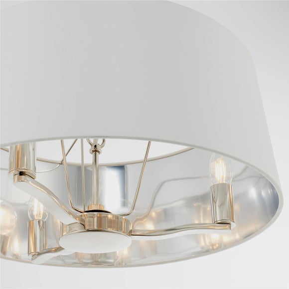Vogue Elijah Traditional 3 Light Pendant Light, product image 4