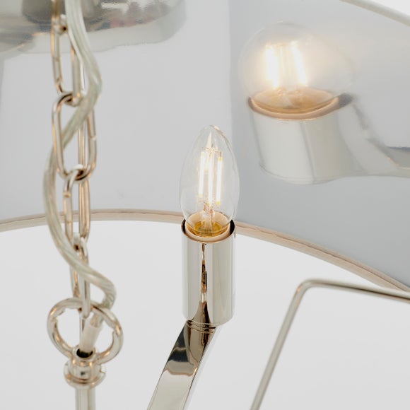 Vogue Elijah Traditional 3 Light Pendant Light, product image 7