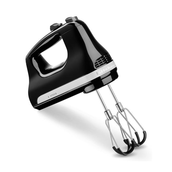 KitchenAid 6 Speed Hand Mixer Flex Edge