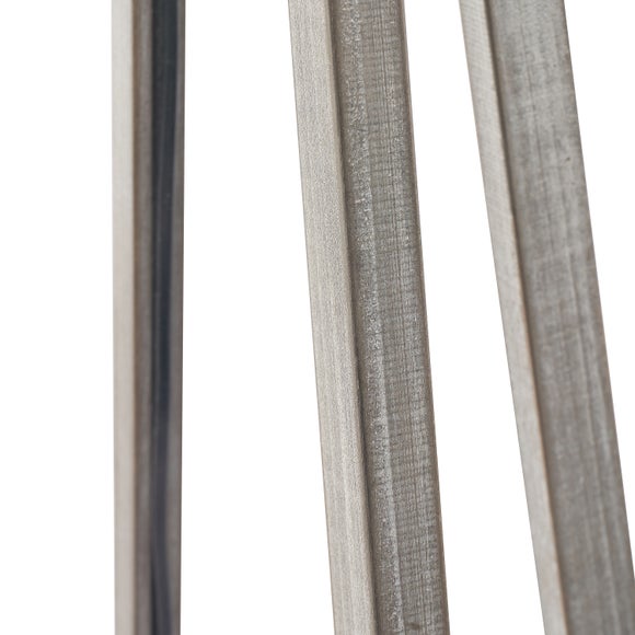 Whitby Wood Tapered 4 Post Floor Lamp