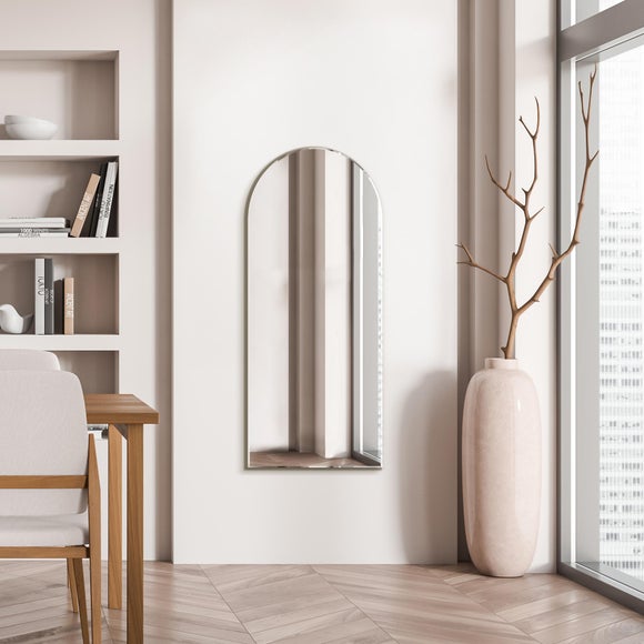 Arcus Frameless Arched Full Length Wall Mirror, product image 5