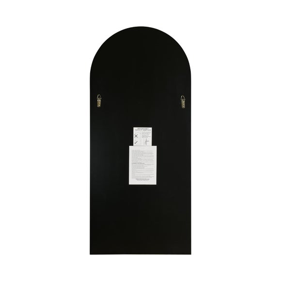 Arcus Frameless Arched Full Length Wall Mirror, product image 7
