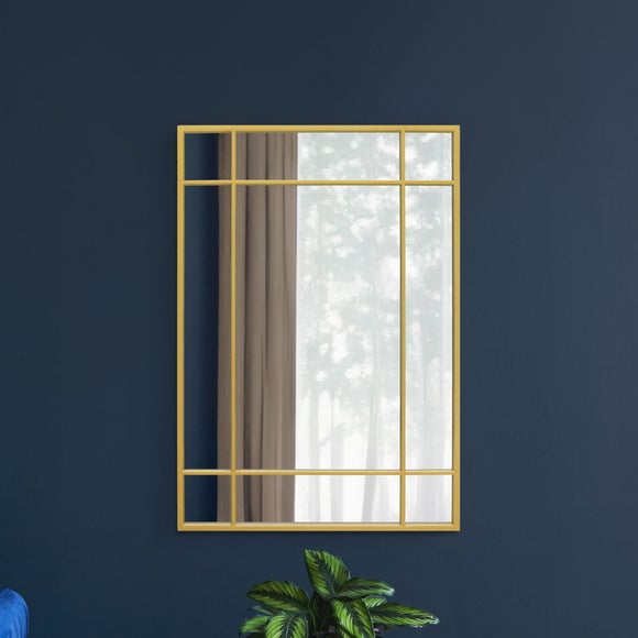 Penestra Modern Rectangle Indoor Outdoor Wall Mirror, product image 1