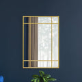 Penestra Modern Rectangle Indoor Outdoor Wall Mirror, product image 1