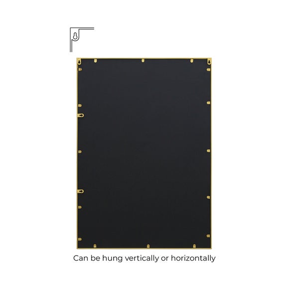 Penestra Modern Rectangle Indoor Outdoor Wall Mirror, product image 4