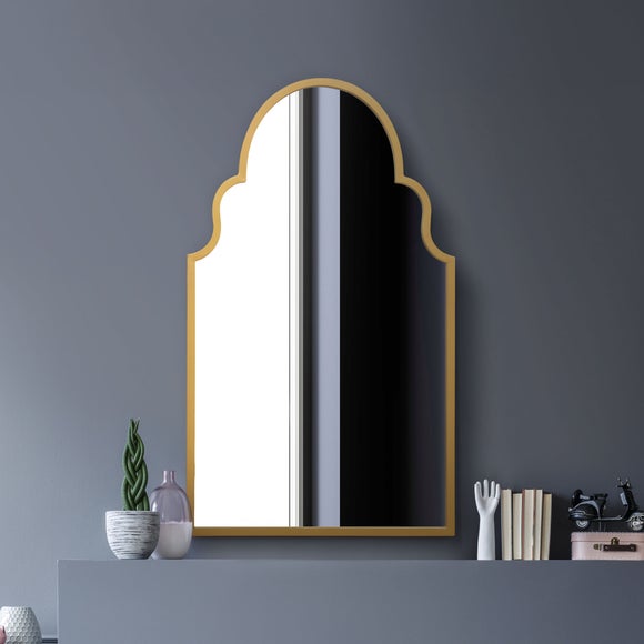 Arcus Crown Arched Indoor Outdoor Wall Mirror, product image 1