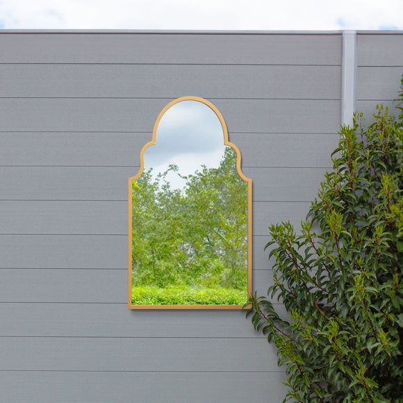 Arcus Crown Arched Indoor Outdoor Wall Mirror, product image 2