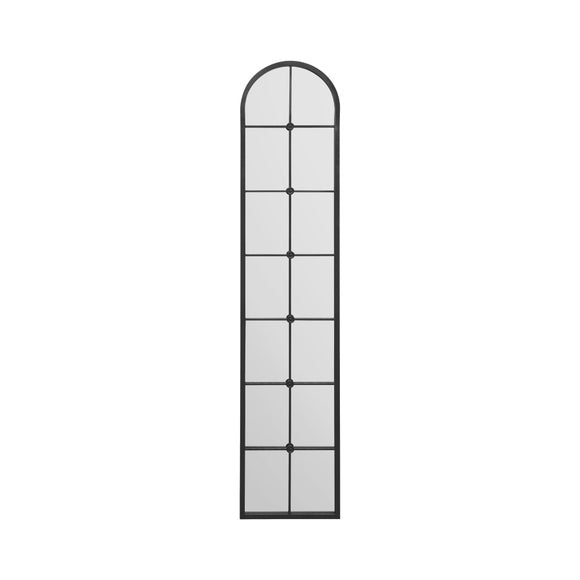 Arcus Cenestra Arched Window Indoor Outdoor Full Length Wall Mirror, product image 11