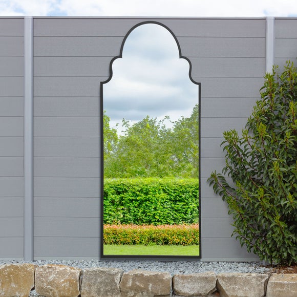 Arcus Crown Arched Indoor Outdoor Full Length Wall Mirror, product image 2