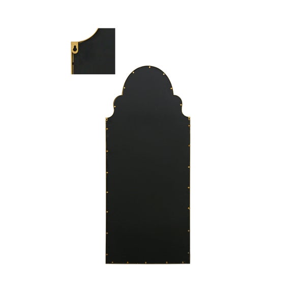 Arcus Crown Arched Indoor Outdoor Full Length Wall Mirror, product image 8