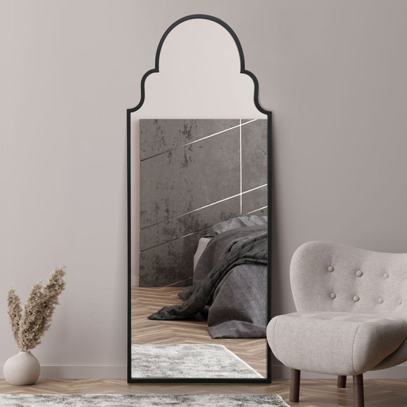 Arcus Crown Arched Indoor Outdoor Full Length Wall Mirror, product image 9