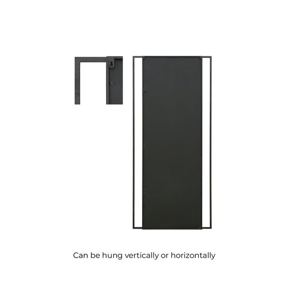 Senestra Modern Rectangle Indoor Outdoor Full Length Wall Mirror, product image 8