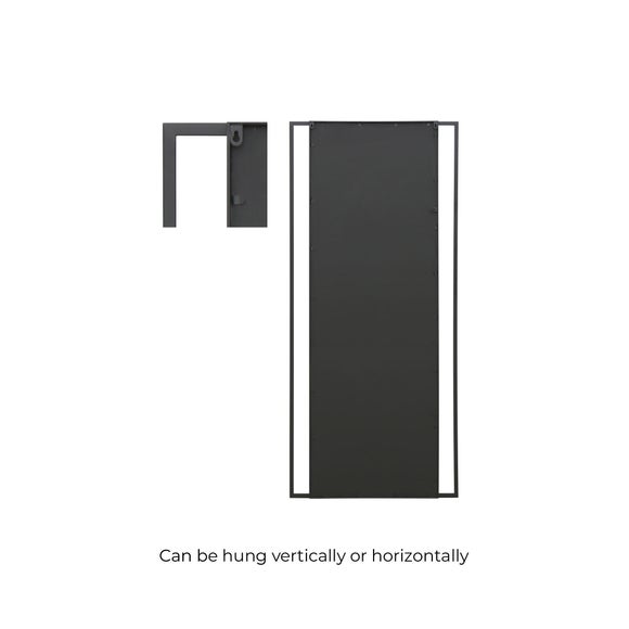 Senestra Modern Rectangle Indoor Outdoor Full Length Wall Mirror, product image 12