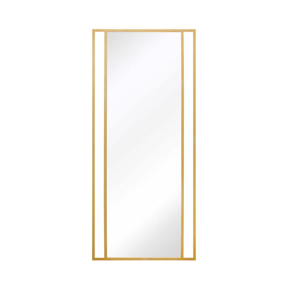 Senestra Modern Rectangle Indoor Outdoor Full Length Wall Mirror, product image 3