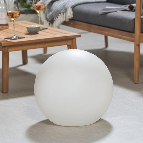 Campanula Ball Colour Changing Rechargeable LED Outdoor Floor Lamp, product image 1