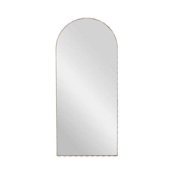 Scalloped Arched Full Length Wall Mirror, product image 2