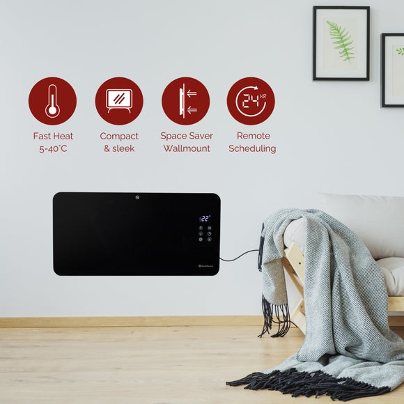 1500W Rediffusion Smart GlssPanel Heater