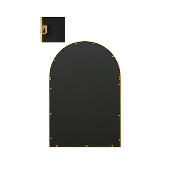 Arcus Arched Curved Window Indoor Outdoor Wall Mirror, product image 8