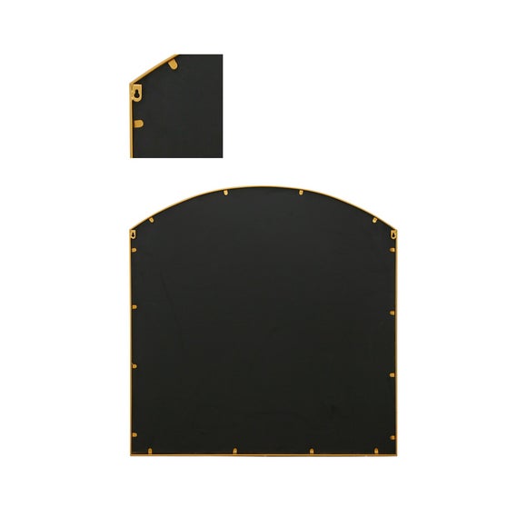 Arcus Arched Window Square Indoor Outdoor Wall Mirror, product image 12