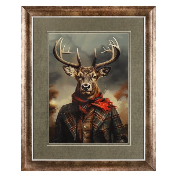 Noble Threads Framed Print
