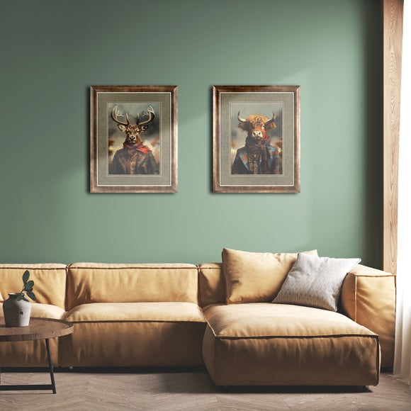 Noble Threads Framed Print