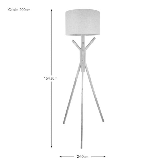 Trent Tripod Floor Lamp
