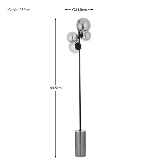 Ophir 4 Light Floor Lamp