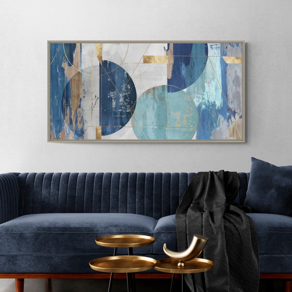 Floating Forms Framed Canvas, product image 1