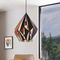 EGLO Carlton Art Deco Geometric Pendant Light
