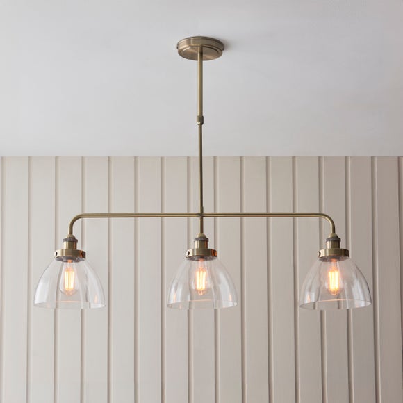 Vogue Tobermory 3 Light Adjustable Diner Light